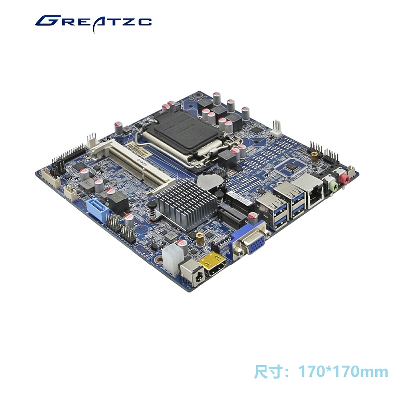 Mini ITX一體機香蕉直播APP安装 迷你PC香蕉直播APP安装 INTEL H310芯片組 支持9、8、7、6代CPU