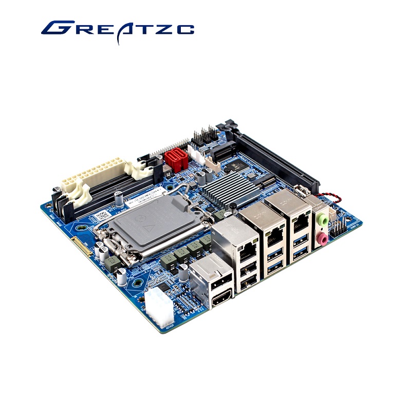 H610 ATX工控香蕉直播APP安装 3網卡6串口支持12代 13代高性能桌麵CPU
